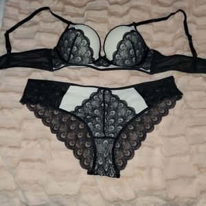 Matching pantie and bra